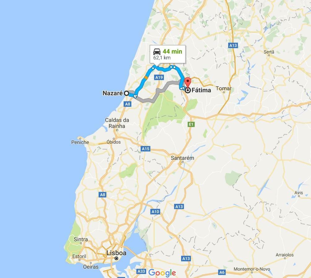 Nazare Apartamento Em Frente Ao Mar 외부 사진